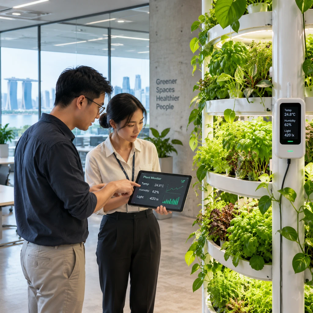 Greenairy入围TC Disrupt 2026：智能植物塔降解VOC与量产考验