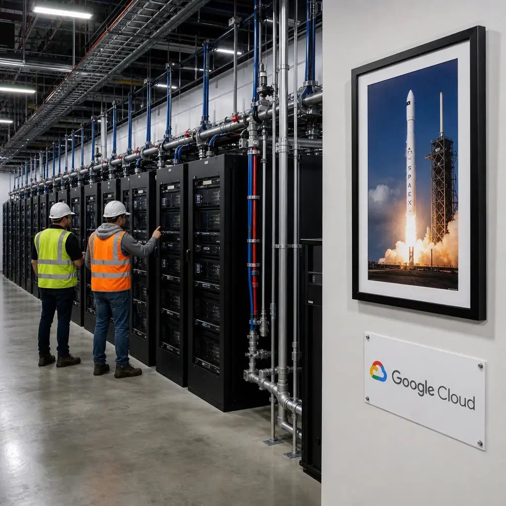 Google与SpaceX谈轨道数据中心：AI算力想上天，成本账还在地上