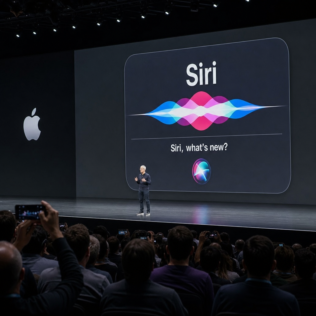 苹果 AI 终于快来了：Siri 变聪明，赌注不在模型