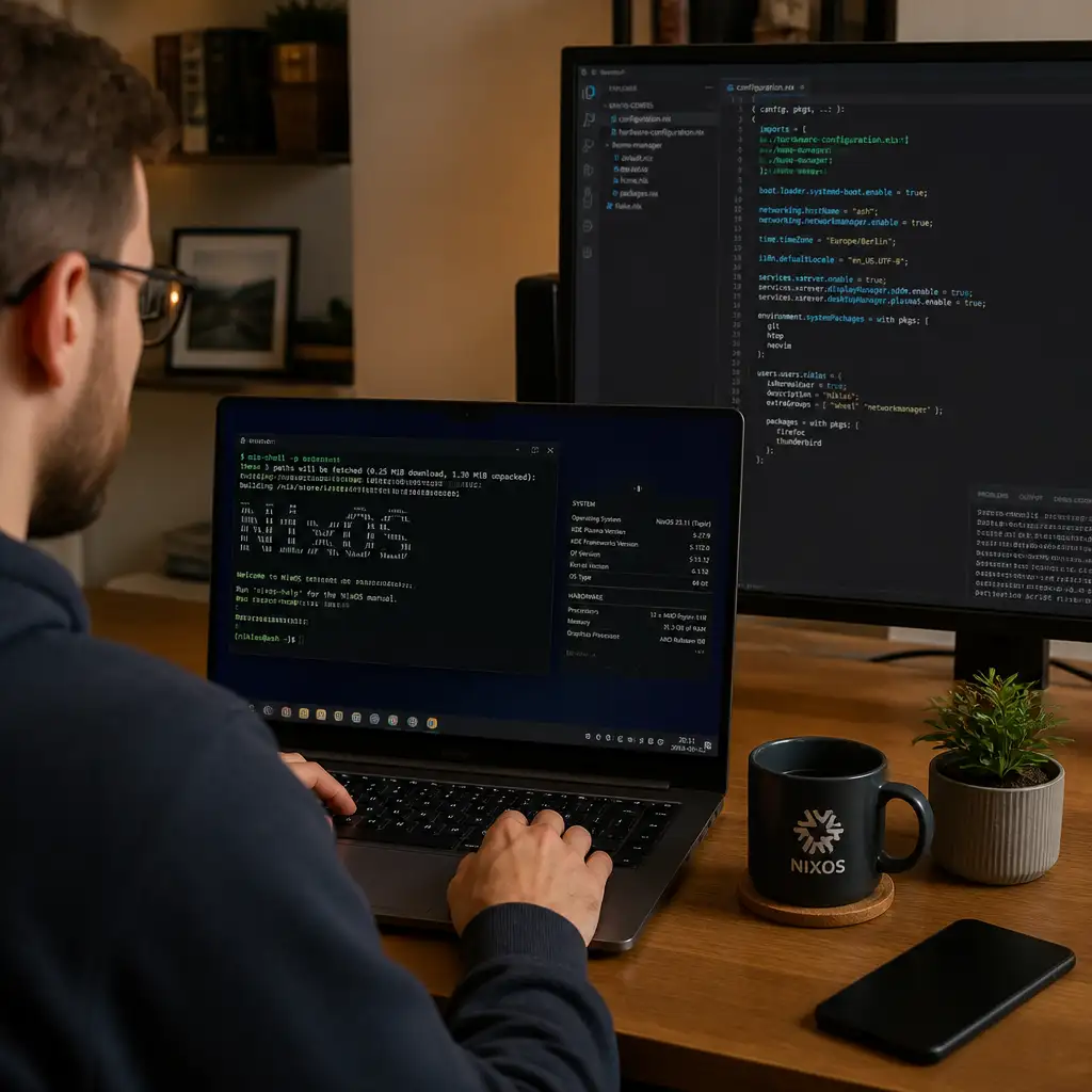 当操作系统不再是“养出来的玄学”：NixOS 为什么在 AI 编码时代突然变得更迷人了