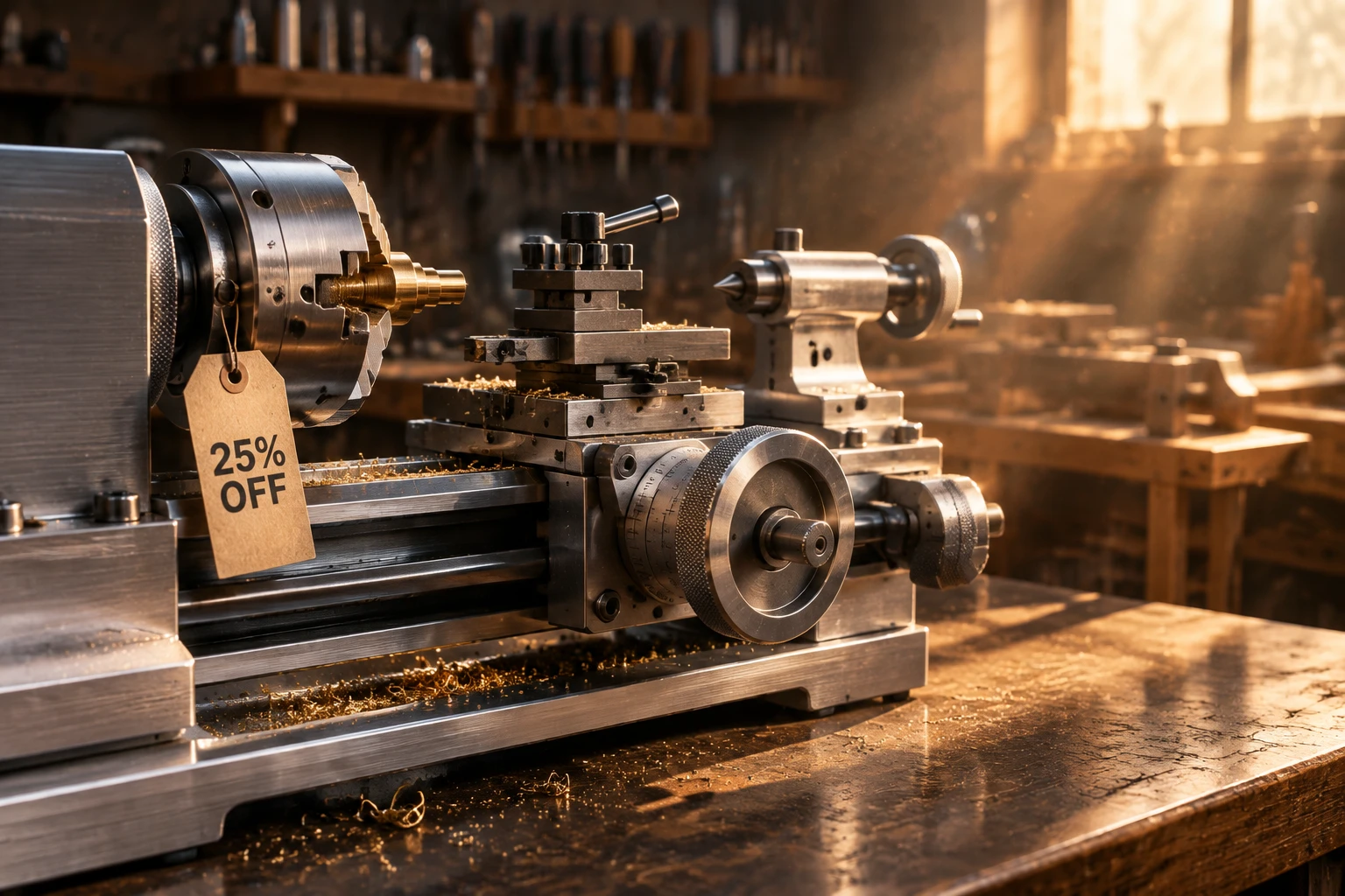 Sherline Tools宣布52年制造走向终局：全场降价25%背后的微型机床断层