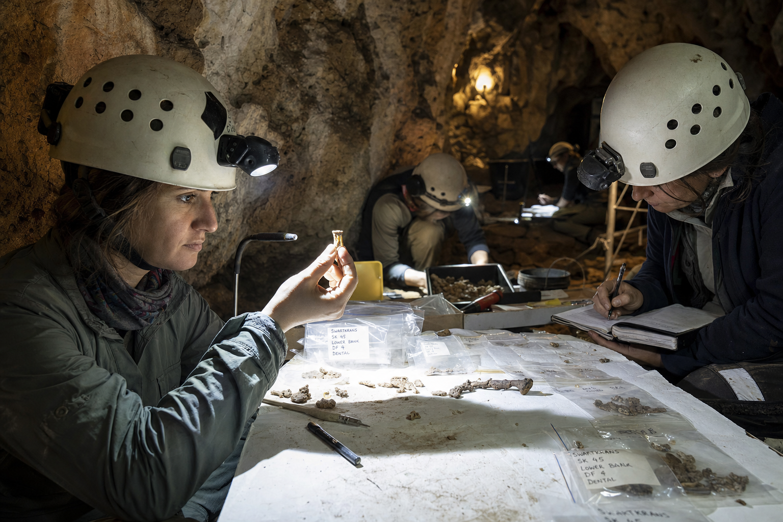 23 颗牙都测成女性，Homo naledi 的洞穴遗骸更难解释为事故