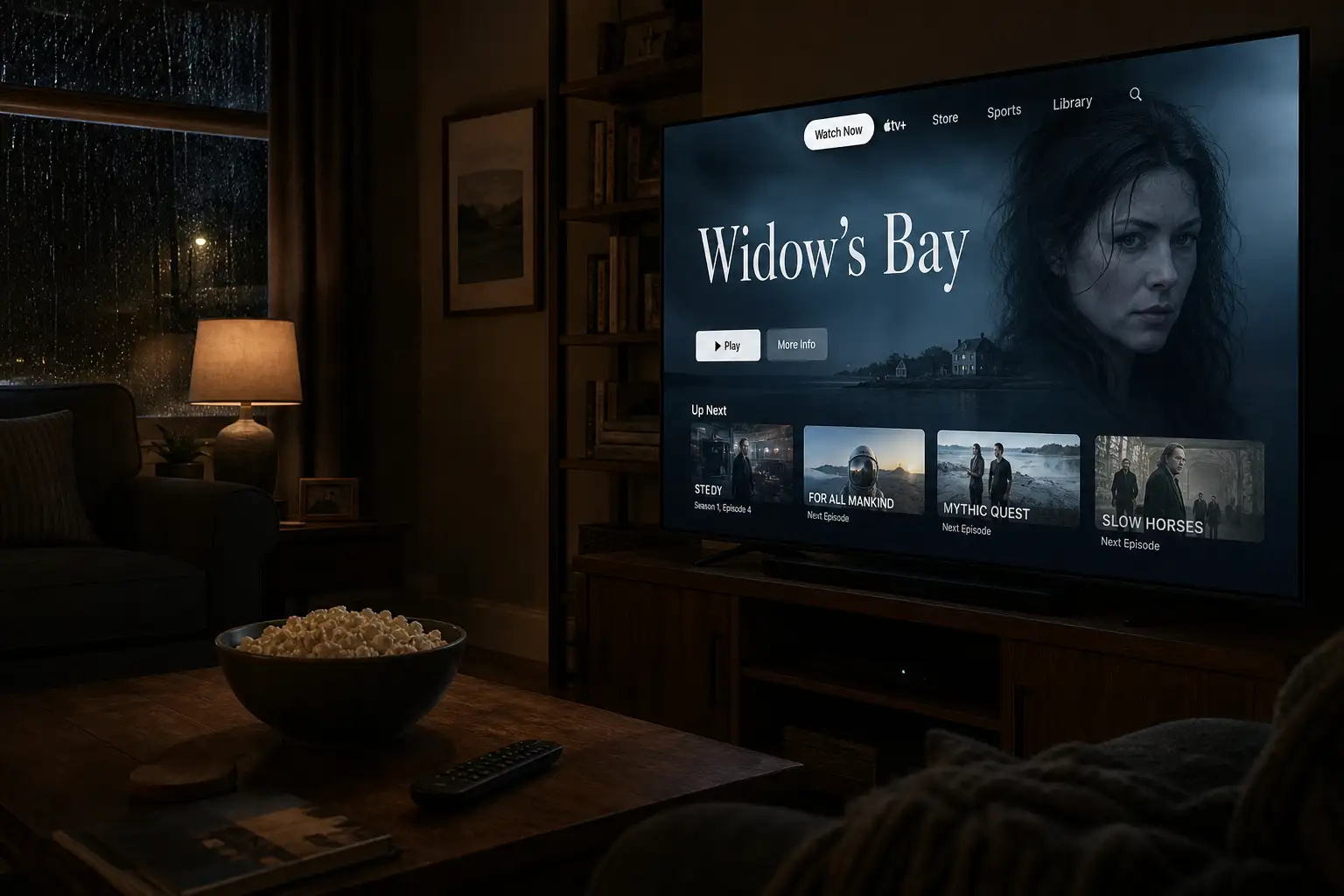 Apple TV《Widow’s Bay》第一季完结:恐怖大年里,它赢在先把人吓住