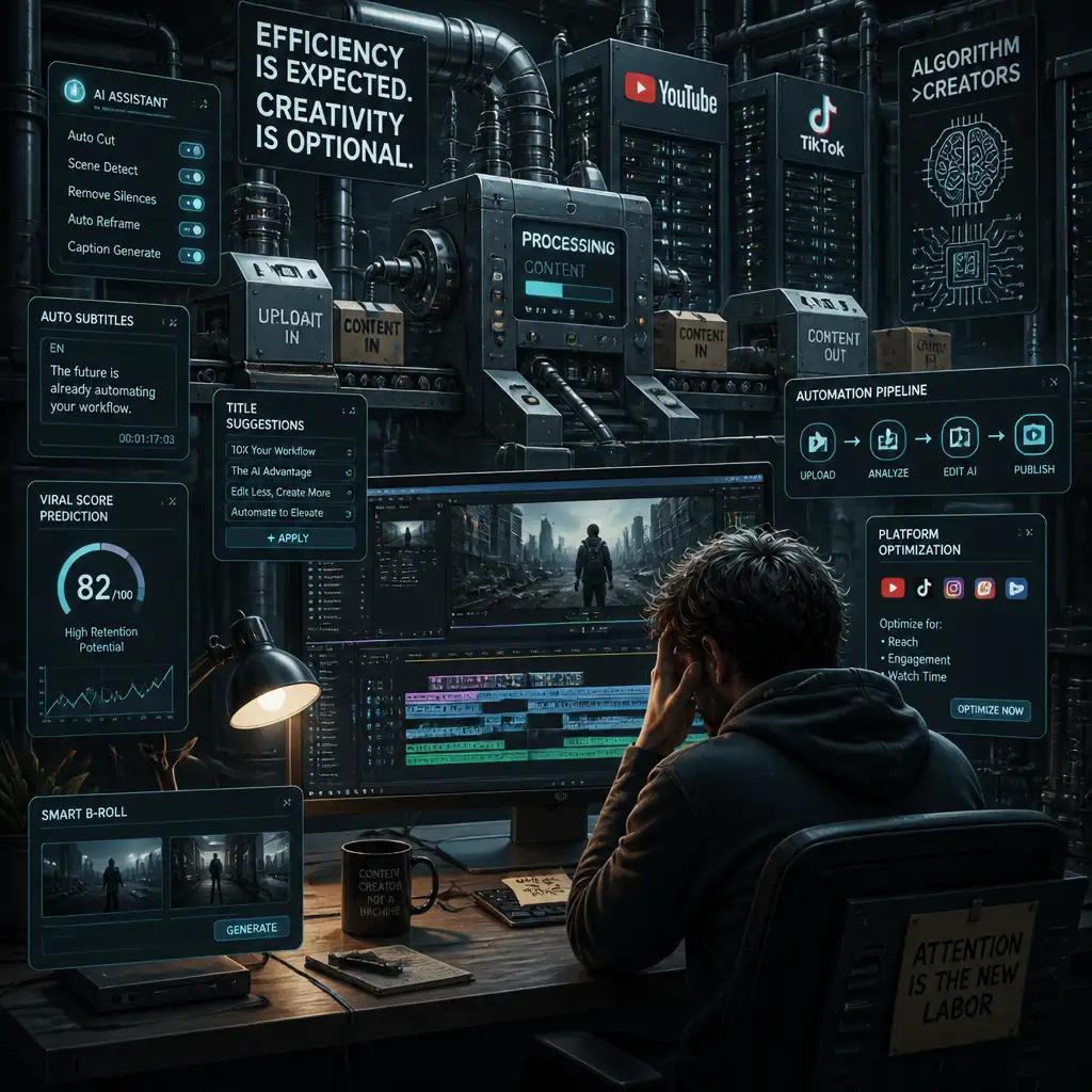 别再给创作者经济画大饼了：这次补上的线索，暴露了 Tooscut 背后更冷的工业真相