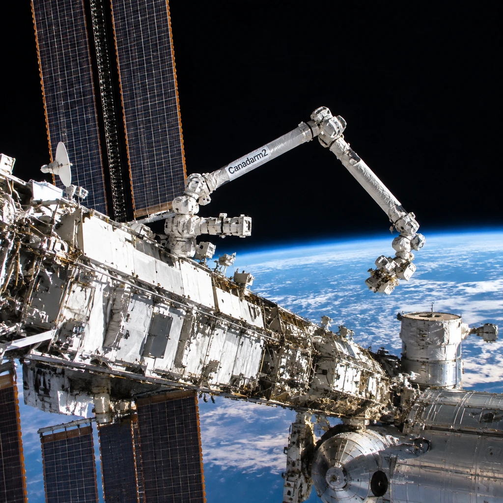 NASA排查Canadarm2底座故障：超期服役10年的机械臂无恙却卡在6号位