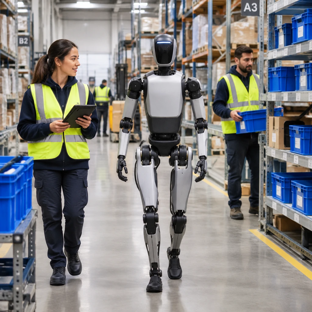 Agility 发布 Digit 5 双足机器人，自重 129 公斤遇人主动下蹲防撞