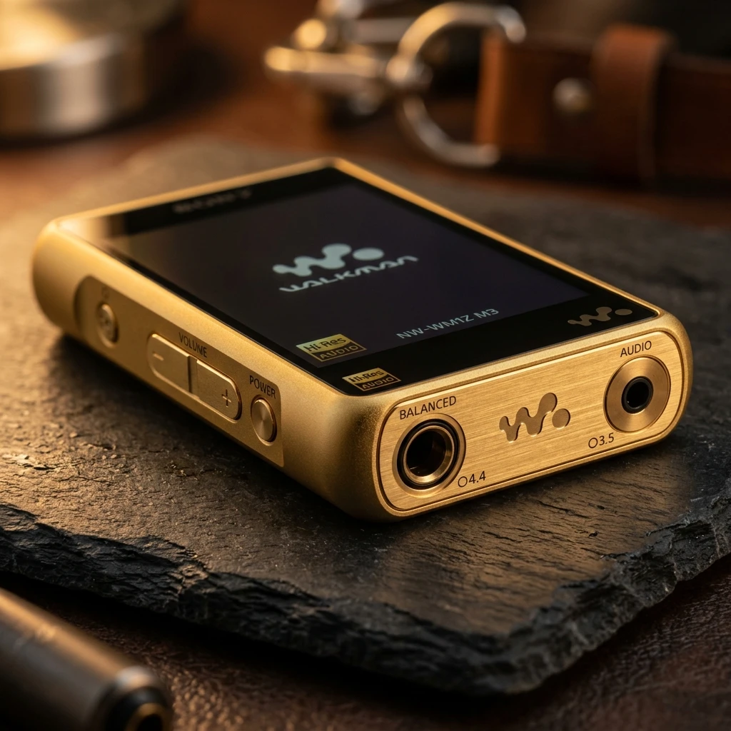 索尼发布5899美元镀金Walkman NW-WM1ZM3播放器