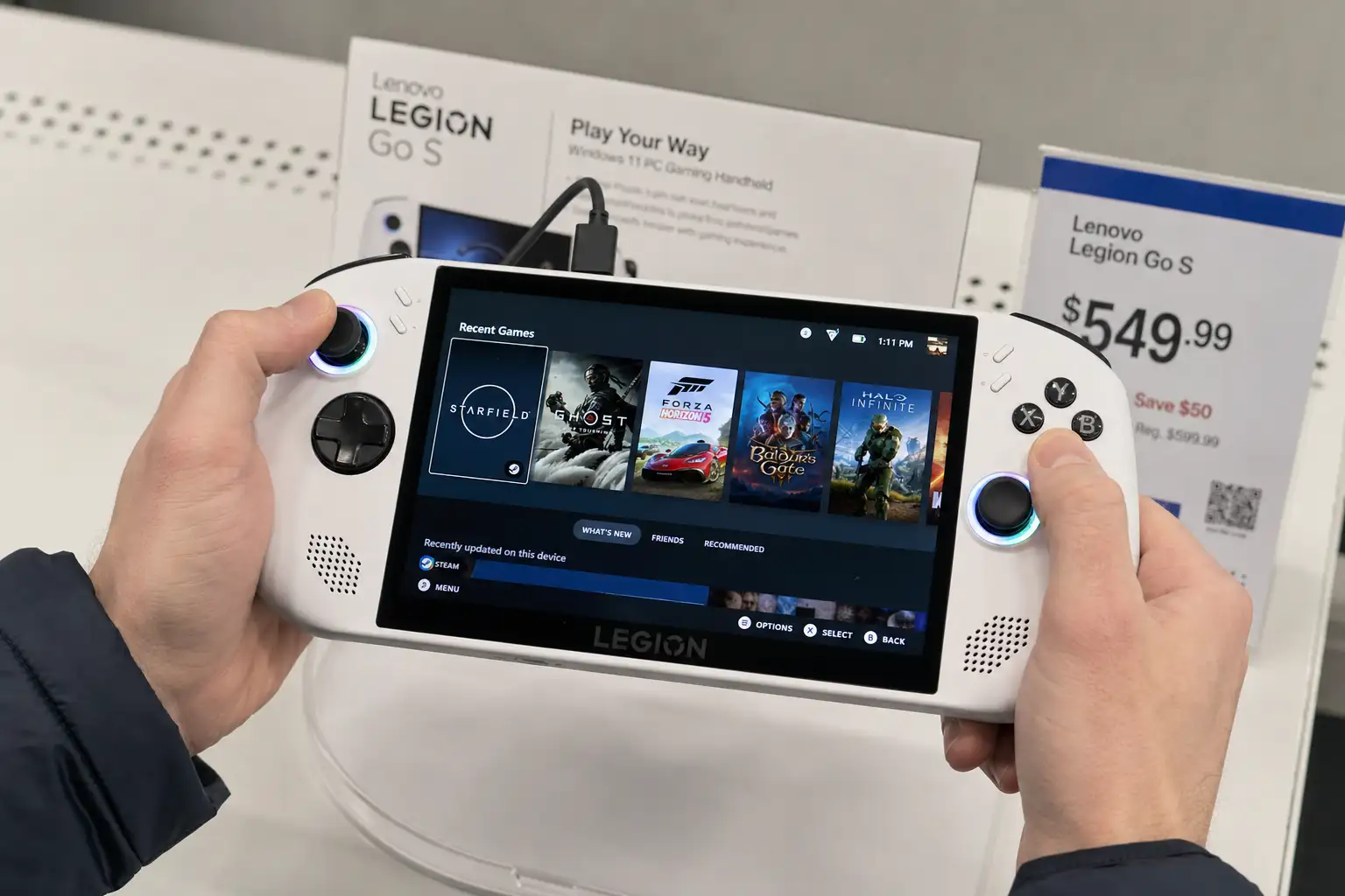 Lenovo Legion Go S 降到 549.99 美元:这台 Z2 Go 掌机终于到合理价