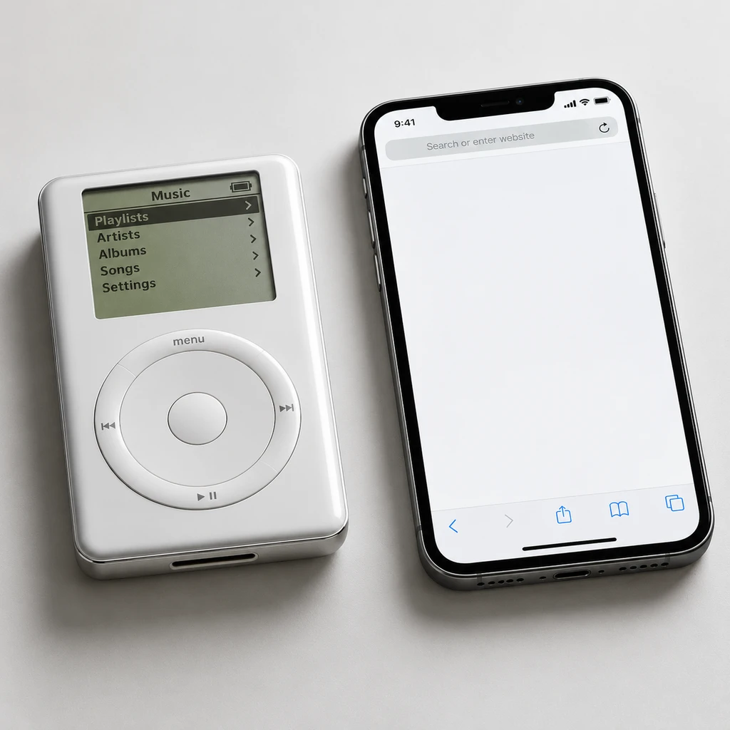 Apple Music上线404初代iPod彩蛋：25周年重温399美元的纯粹听歌体验