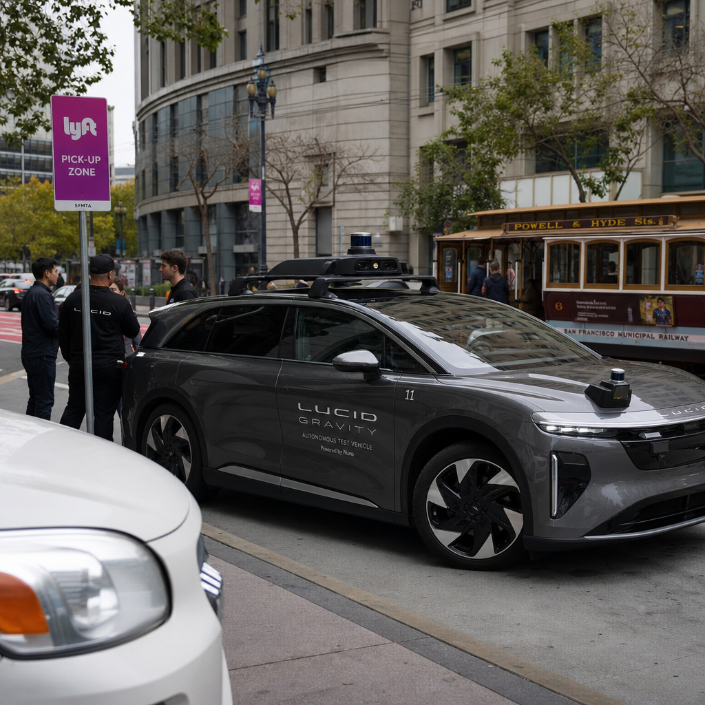 Nuro转向Robotaxi：靠Uber和Lucid做“第二名”，难点不在晚到
