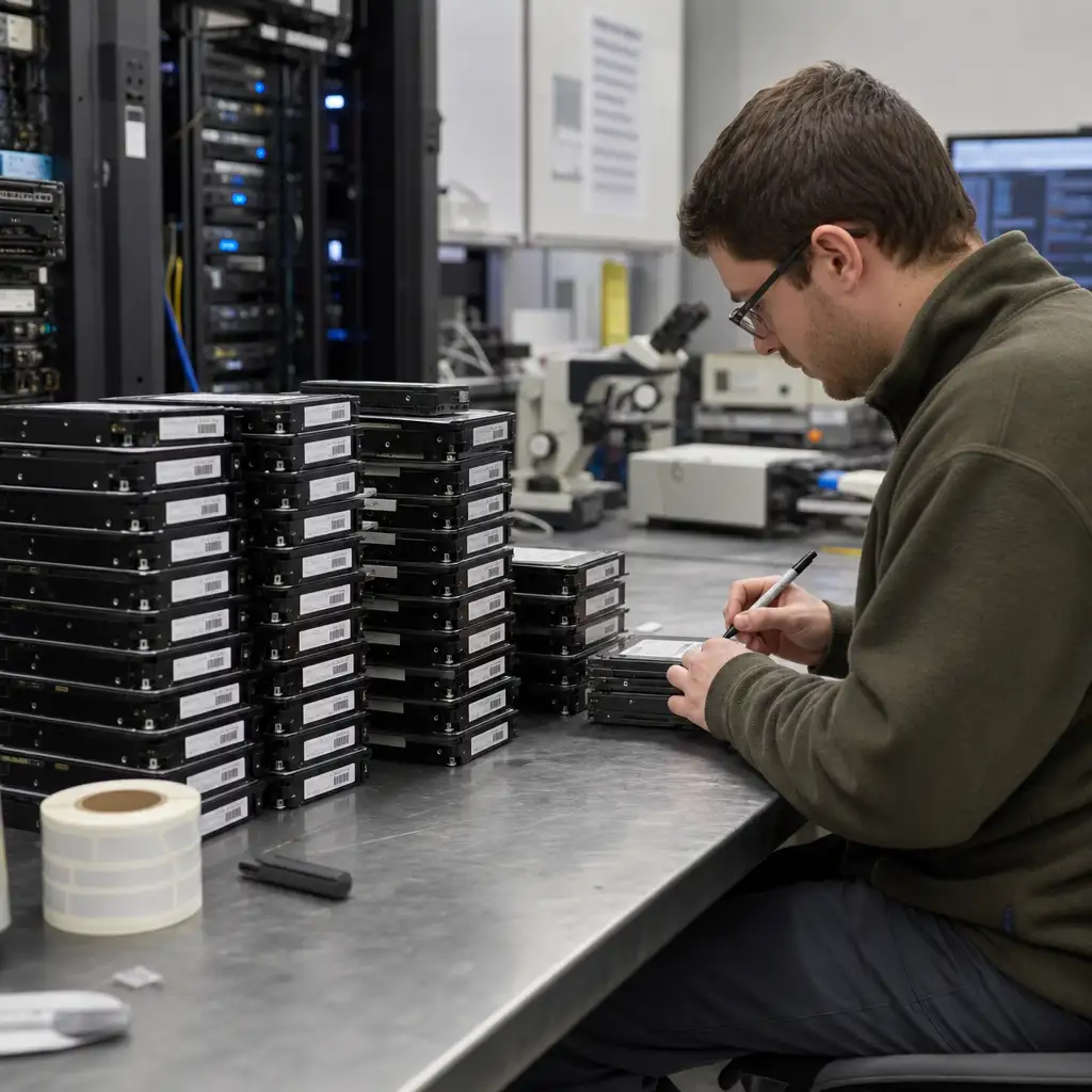 恶意软件堆成硬盘塔:30TB 到 31PB,真正差距不在高度