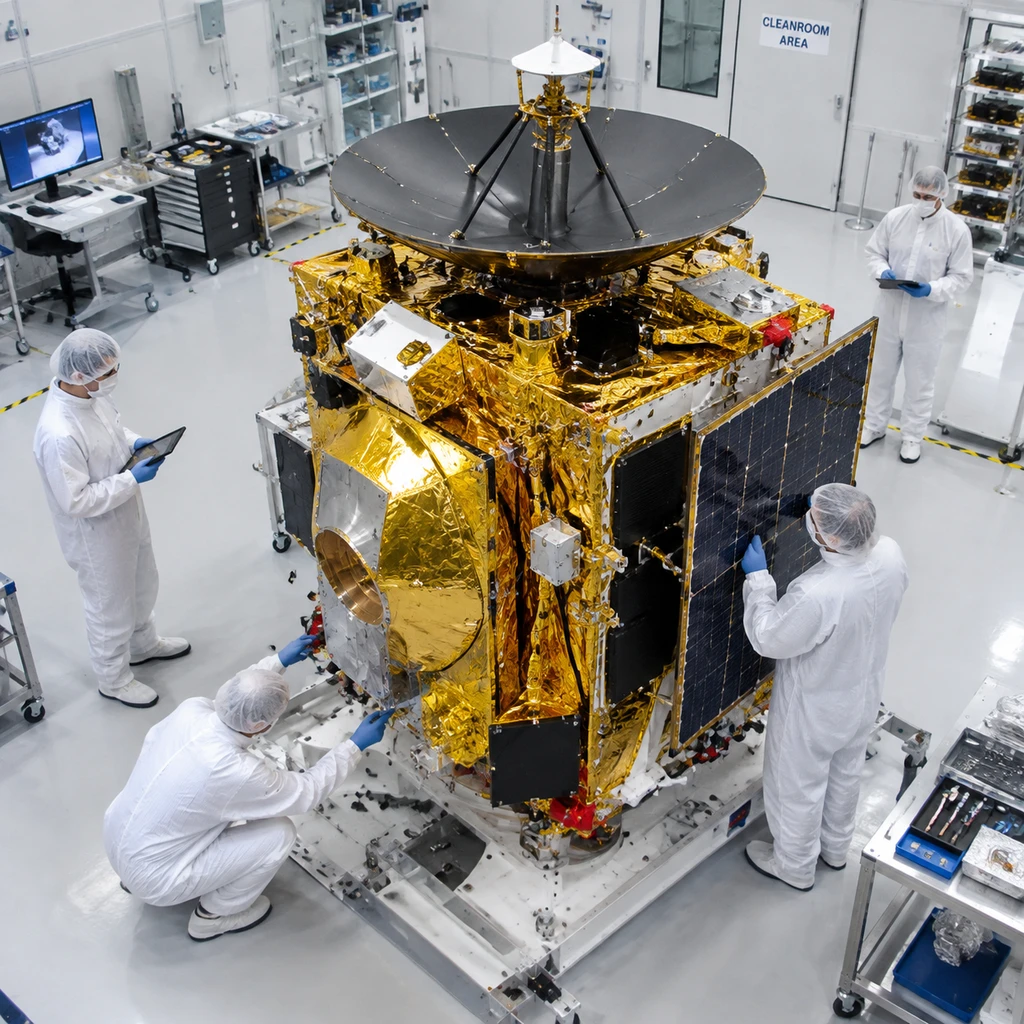 BepiColombo入轨前夕:水星径向收缩上调至11.6公里,旧账本被低估30%