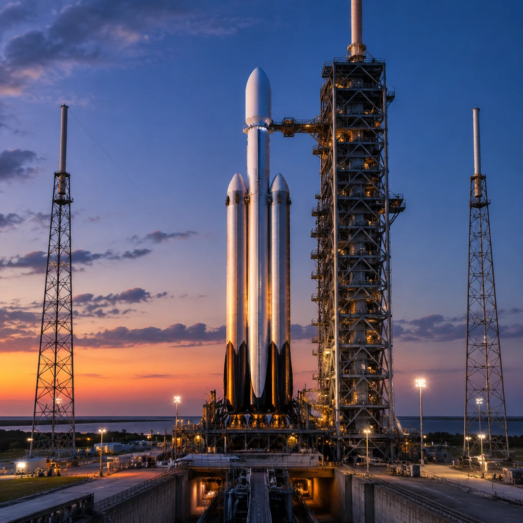 Falcon 9在T-58秒罕见触发自动叫停，Vulcan定档10月29日复飞迎战垄断