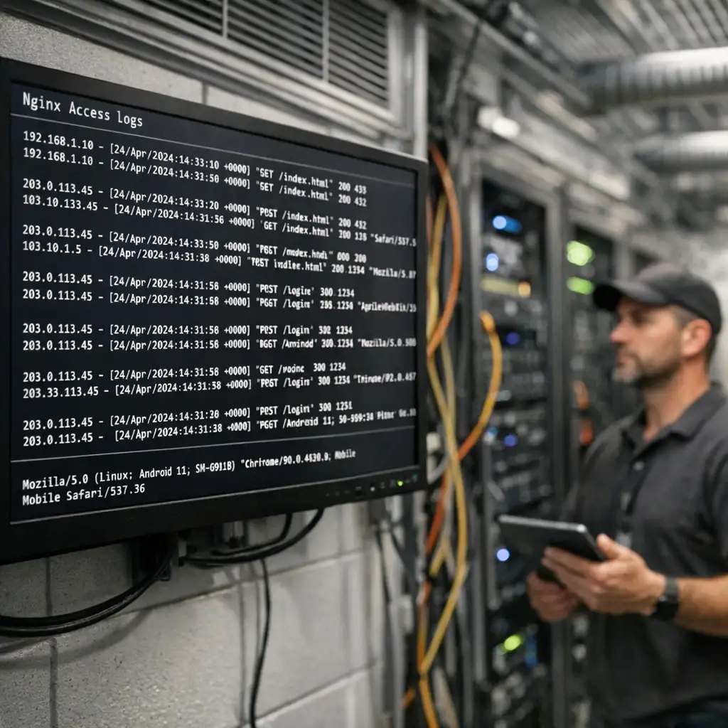 一份 nginx 日志，戳穿了 AI 搜索流量最爱混淆的账