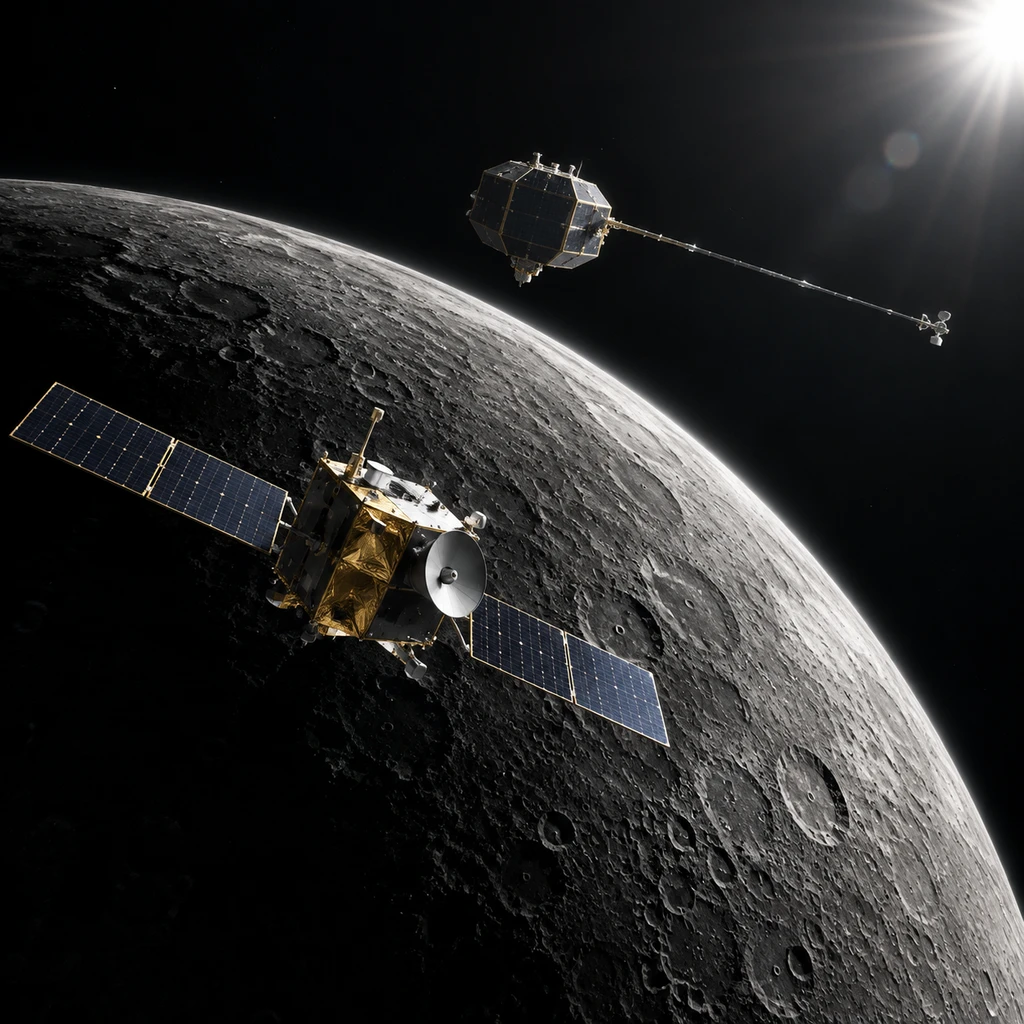 两颗科学轨道器将在不同轨道协同探测水星地表与磁层