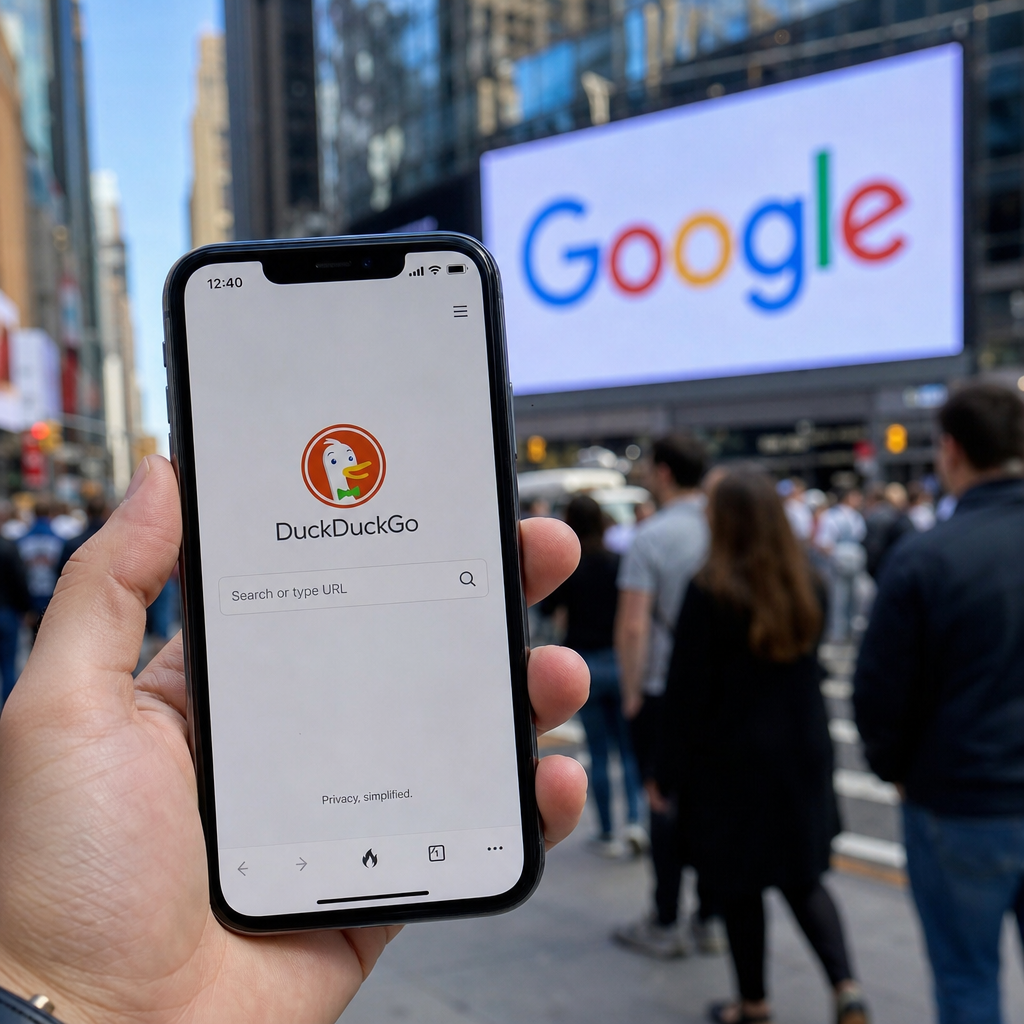 DuckDuckGo 安装暴涨，用户反的不是 AI，是被 Google 接管搜索入口