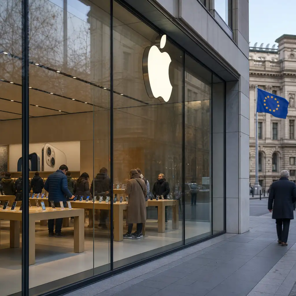 苹果让 AI Siri 缺席欧盟,真正卡住的是谁能管住入口