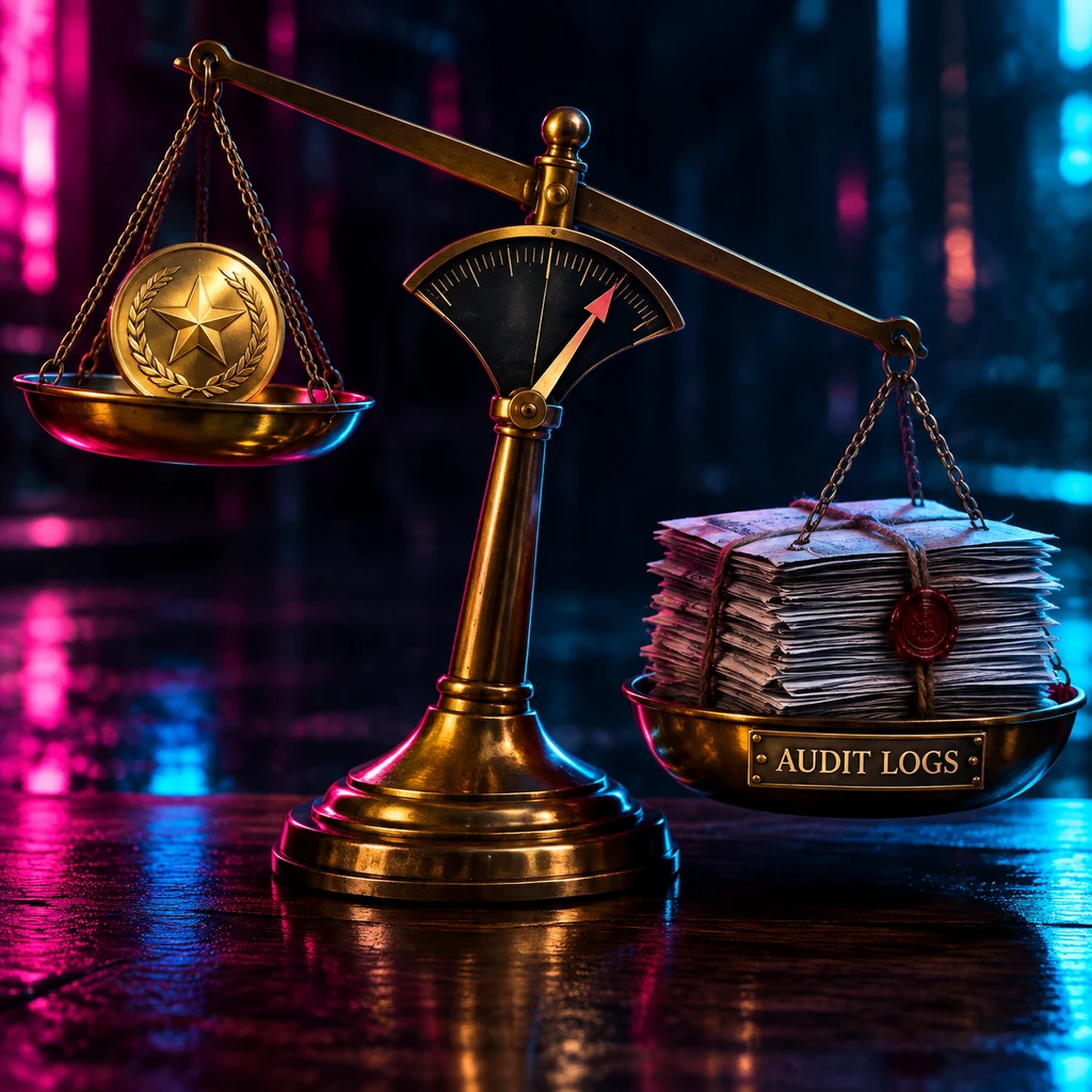 对开发者而言清晰的审计日志比模型跑分更具决策权重(示意图)