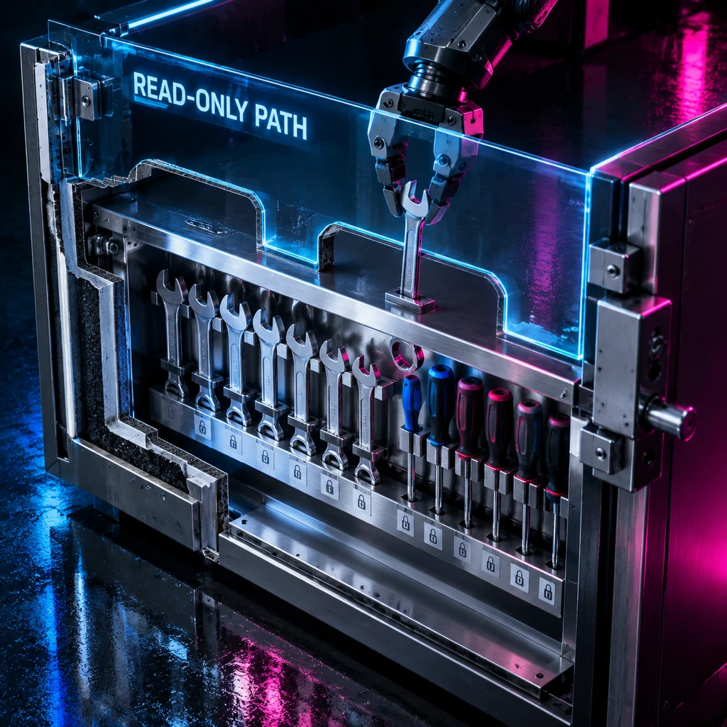 宿主机系统工具链以只读形式穿透供沙箱直接复用(剖面示意)