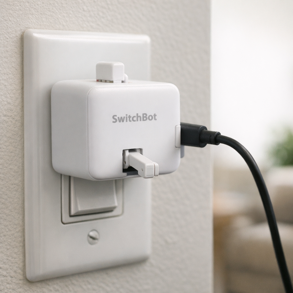 SwitchBot 可充电按键机器人降到 26.99 美元:智能家居最现实的入口,还是那根笨手指