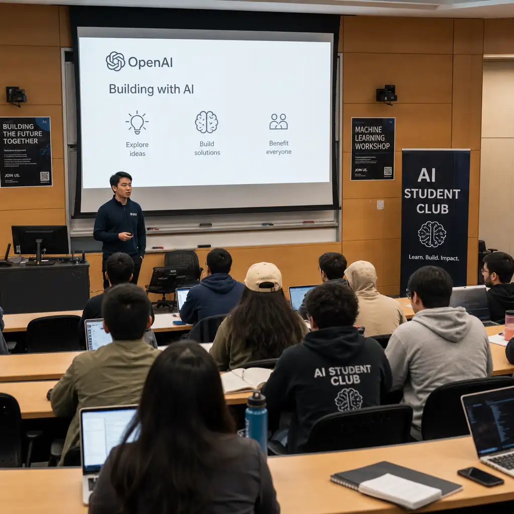 OpenAI把手伸向高校社团:不是正式校园计划,但入口已经摆好