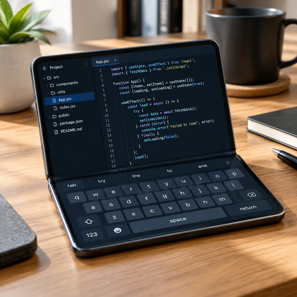 苹果发布 Xcode 27.1 beta 带来 iPhone Duo 折叠屏,7.6 寸内屏强拆十年老代码