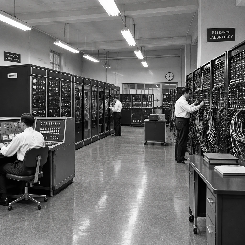 ENIAC 没有 BIOS 背后：从 CDC 6600 拨码到 IBM PC 的 35 年演进