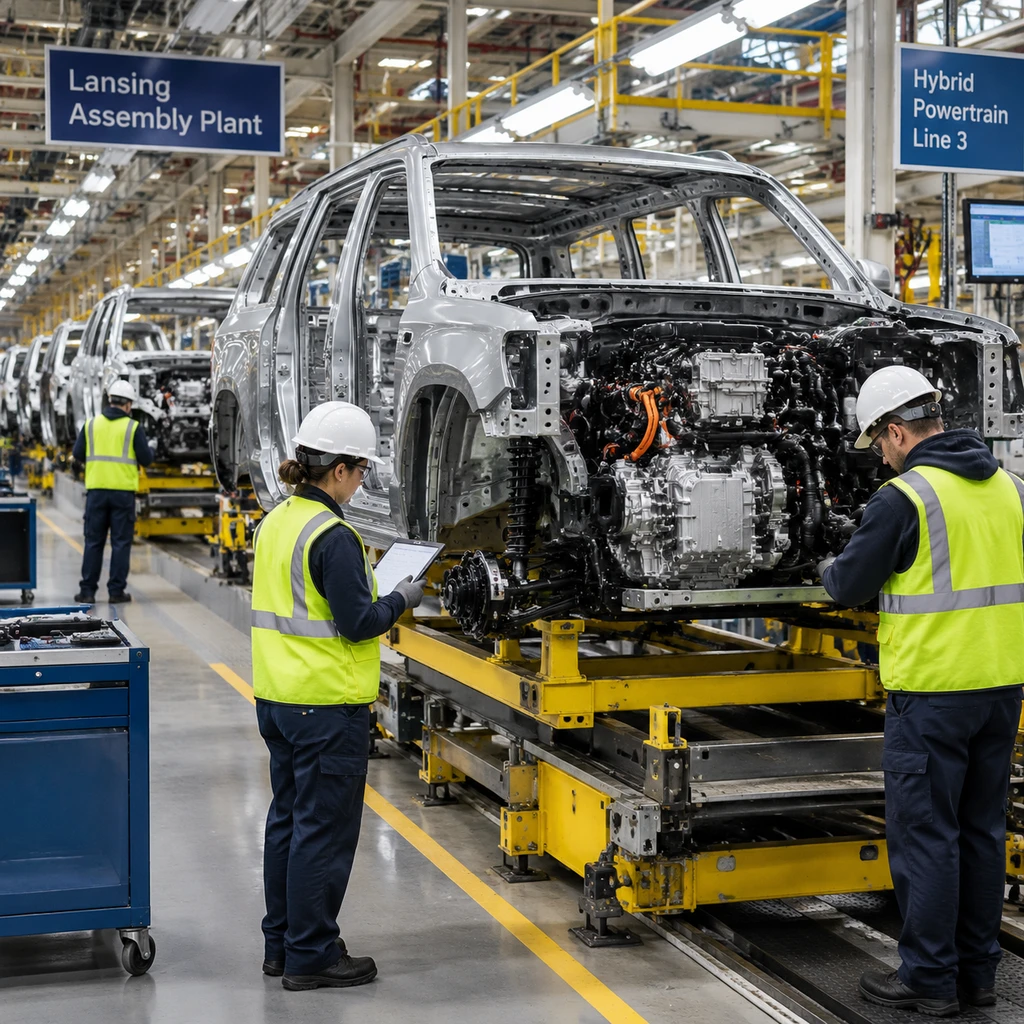 GM 挪用 5 亿美元纯电补贴转向混动，与 Toyota 差 1.1% 份额