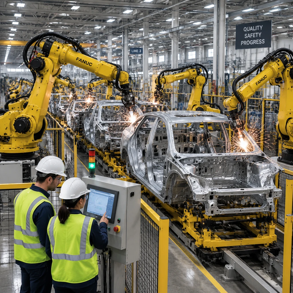 FANUC 与 Tesla 卷入第232条调查，白宫启动180天工业机器人谈判