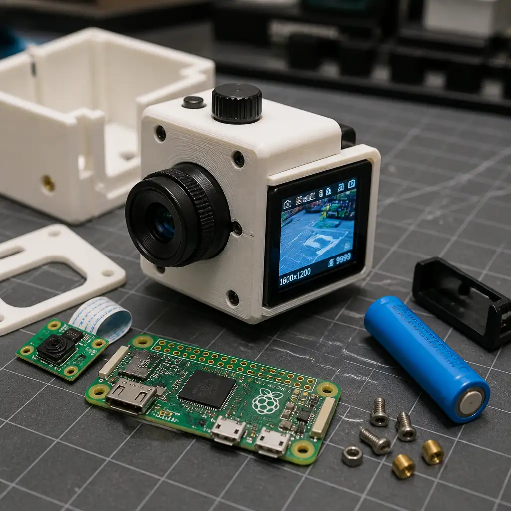 Optocam Zero 开源:一台树莓派袖珍相机,价值不在画质而在可复刻