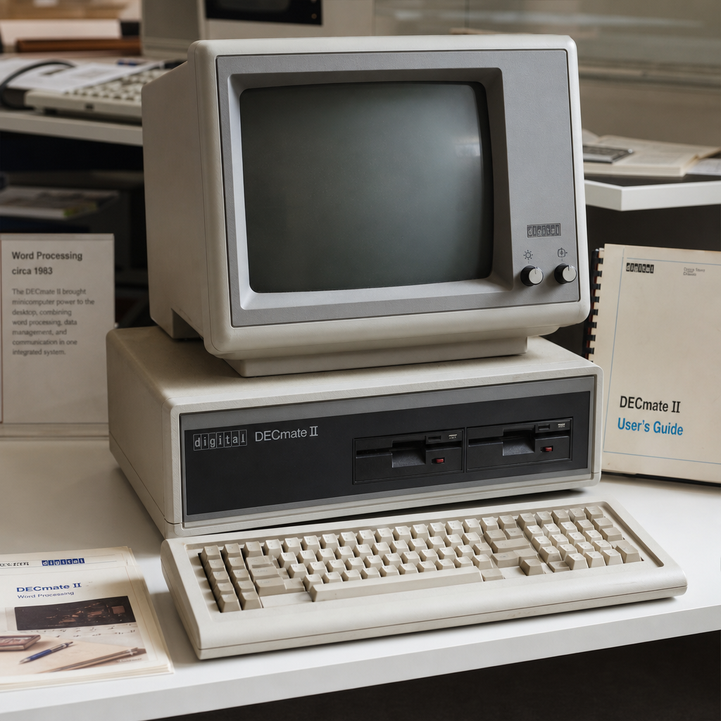 DECmate II：PDP-8 住进文字处理机，DEC 慢了半拍