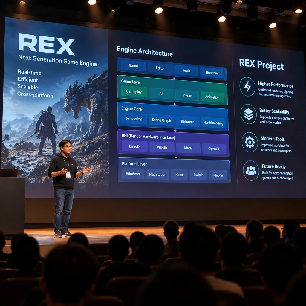 Capcom 启动 REX 引擎改造：用 AI 将 5000 小时测试压至 72 小时的保守突围