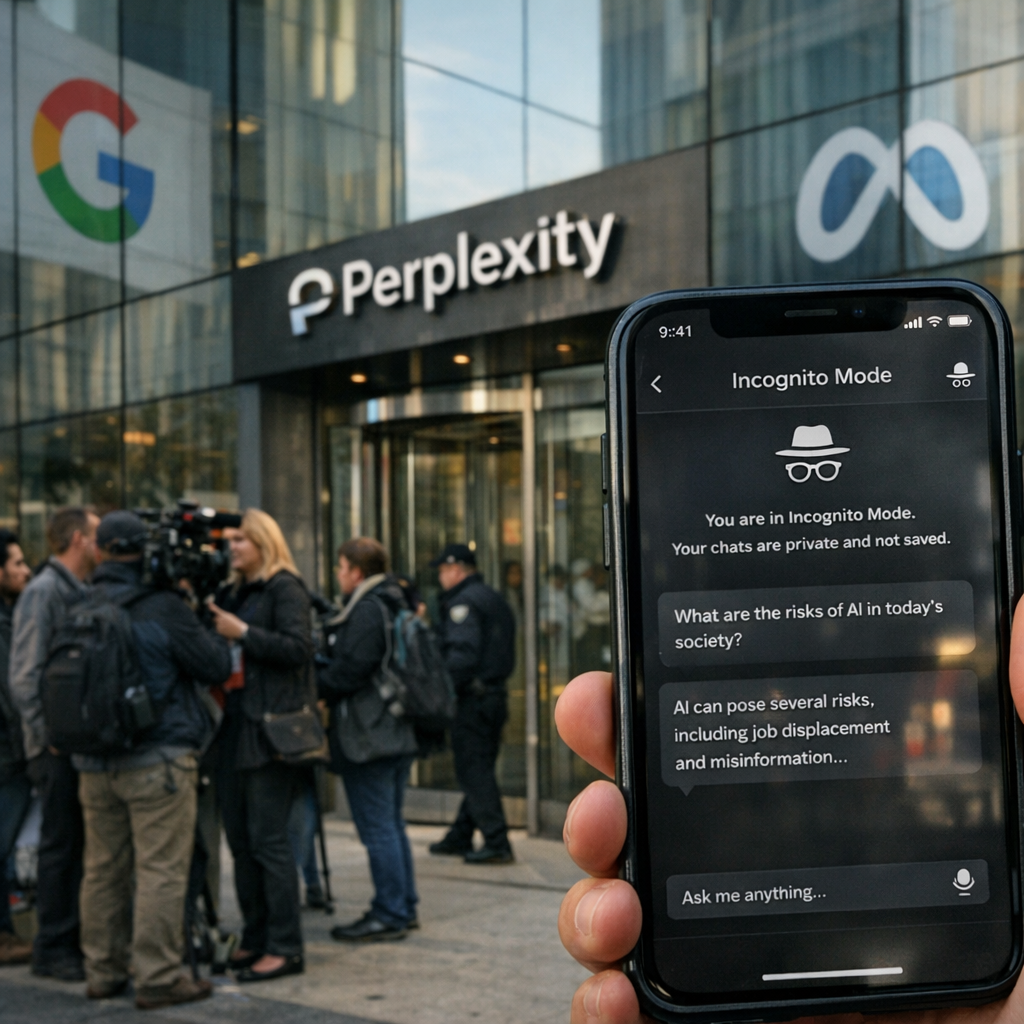 “隐身模式”不隐身?Perplexity被诉把AI聊天记录悄悄喂给谷歌和Meta