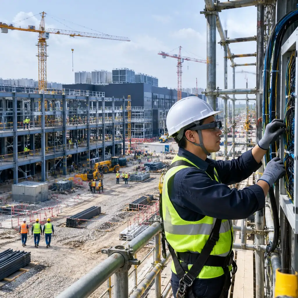 缺工34.9万人，Eric Wu想给建筑工人配一副会打分的AI眼镜
