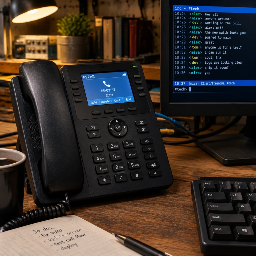 地下电话交换机 phreak.ing 上线:全套 PBX 融合 IRC 却暗藏隐私软肋
