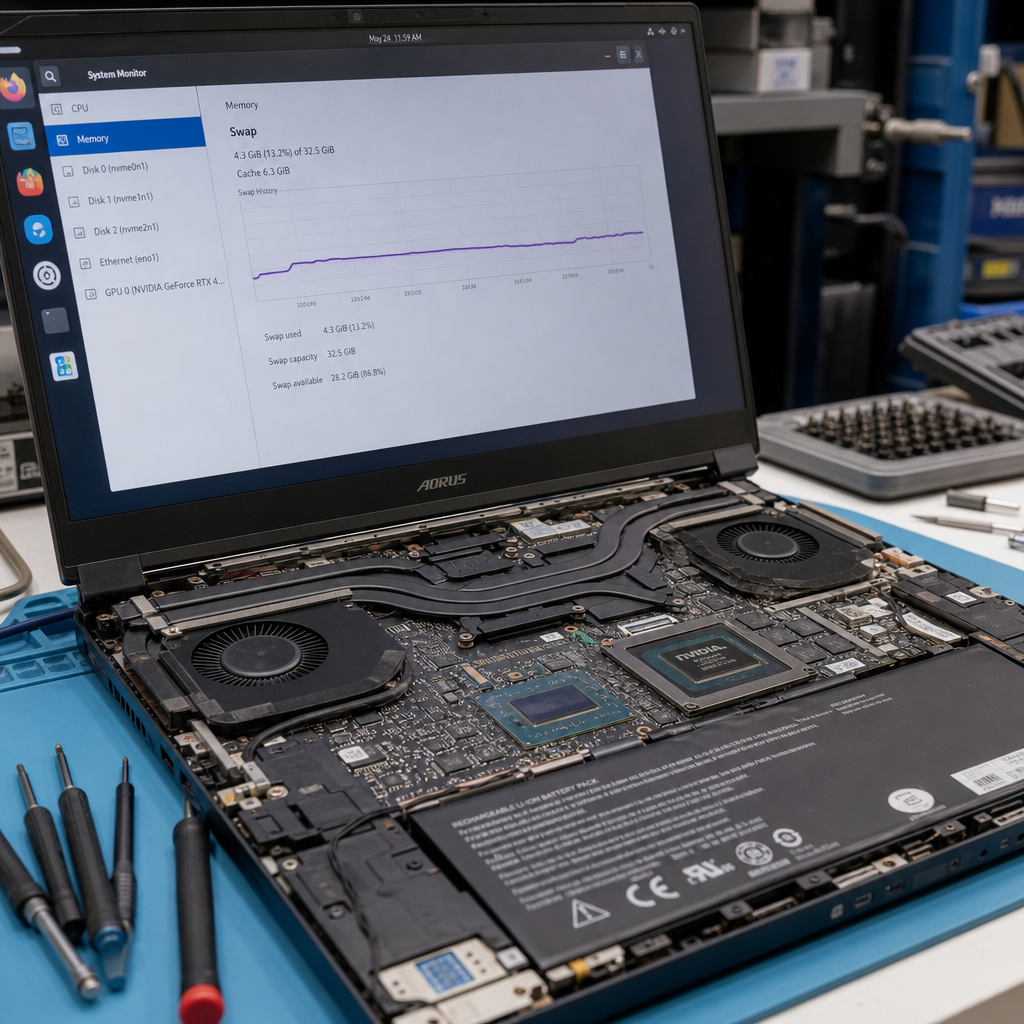 把 NVIDIA 显存拿来做 swap：聪明补救，但别当内存升级