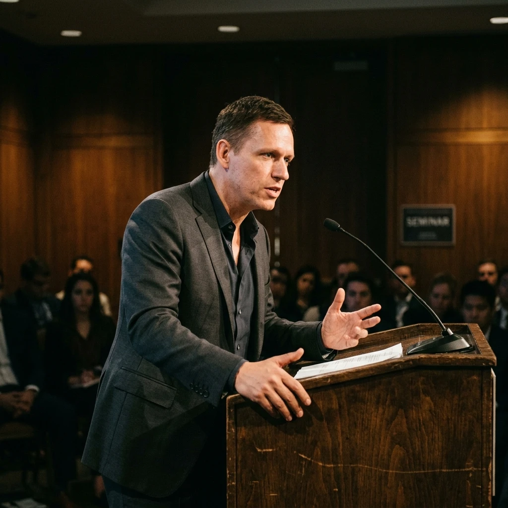 Peter Thiel 4 场秘密讲座录音外泄：借敌基督神学阻击 AI 安全监管