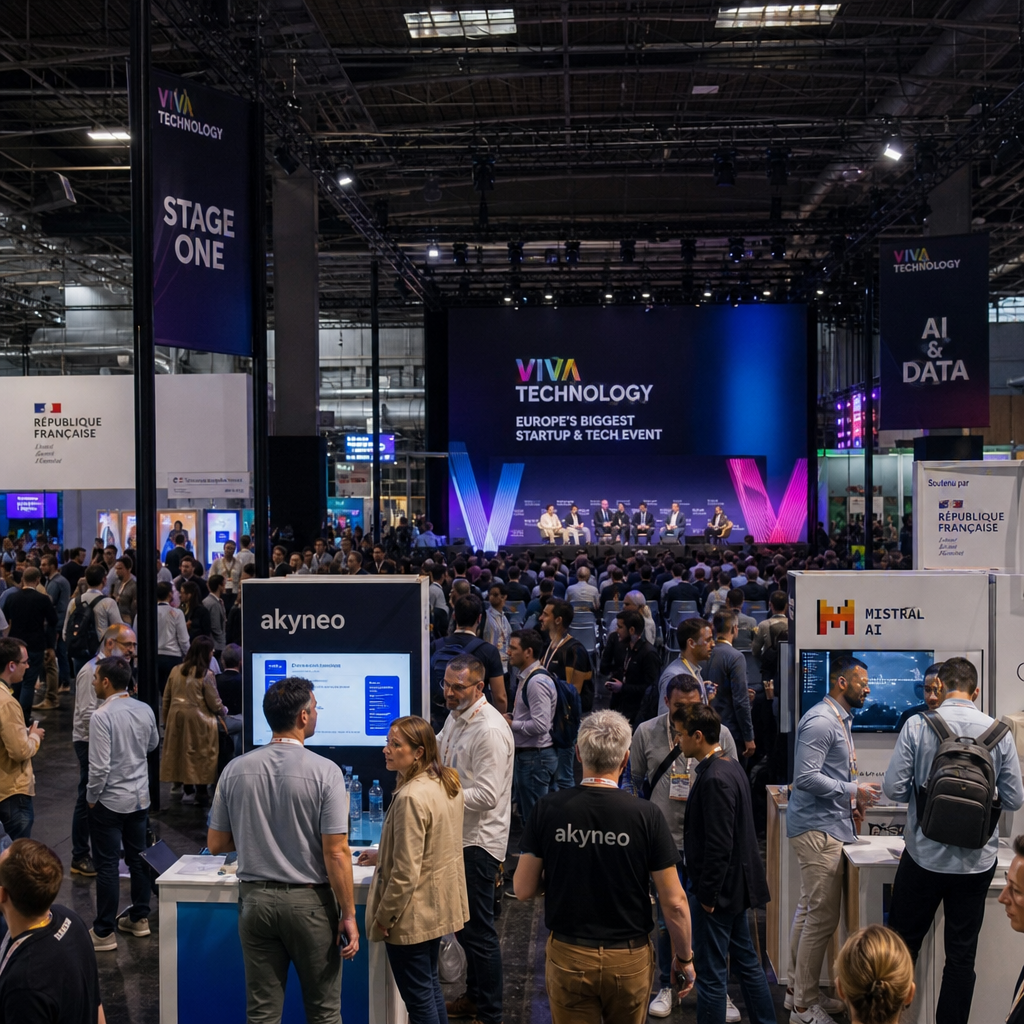 VivaTech 2026：巴黎不只想留住 AI 公司，欧洲要换一张牌桌