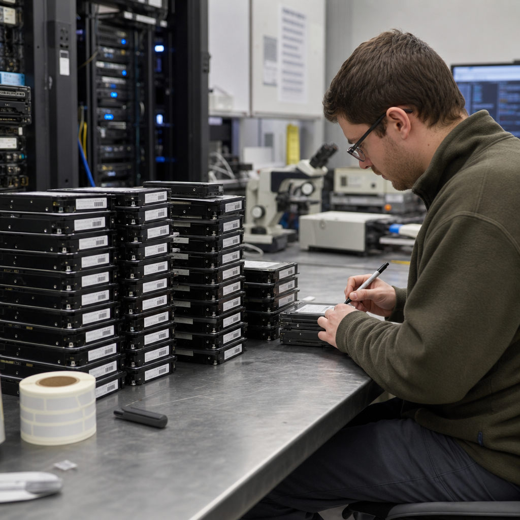 恶意软件堆成硬盘塔：30TB 到 31PB，真正差距不在高度