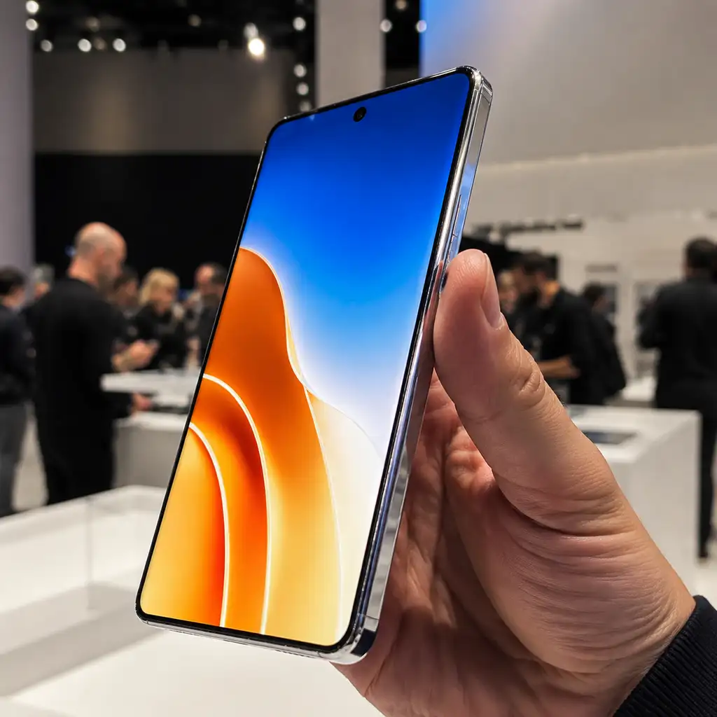 零边框手机现身IFA:TECNO把黑边藏起来了,但没让它消失