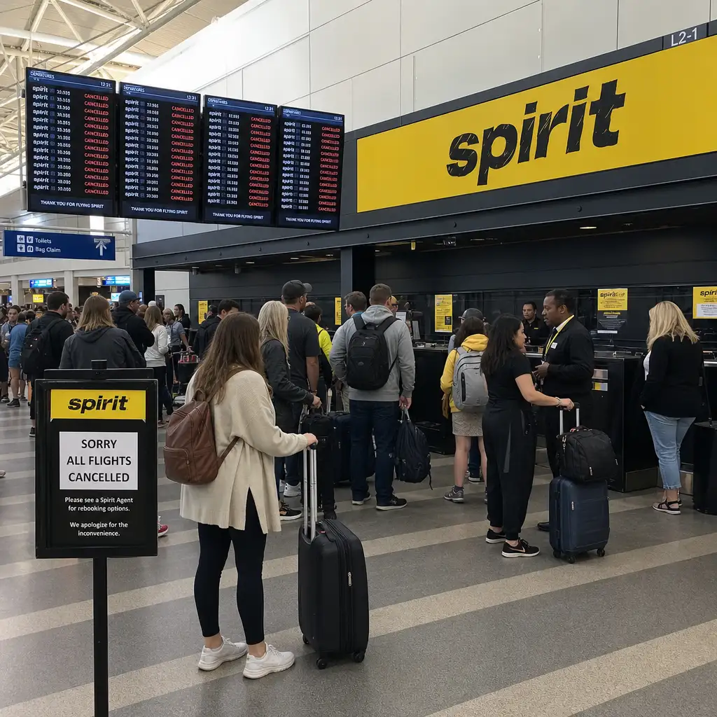 Spirit 停飞后,TikTok 上的“众筹收购”更像一次低价航司告别仪式