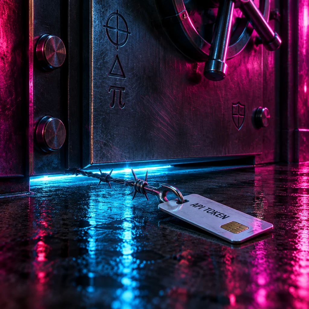 攻击者绕过严密的代码防御,直接钓走维护者本地的长期发布凭证(示意图)