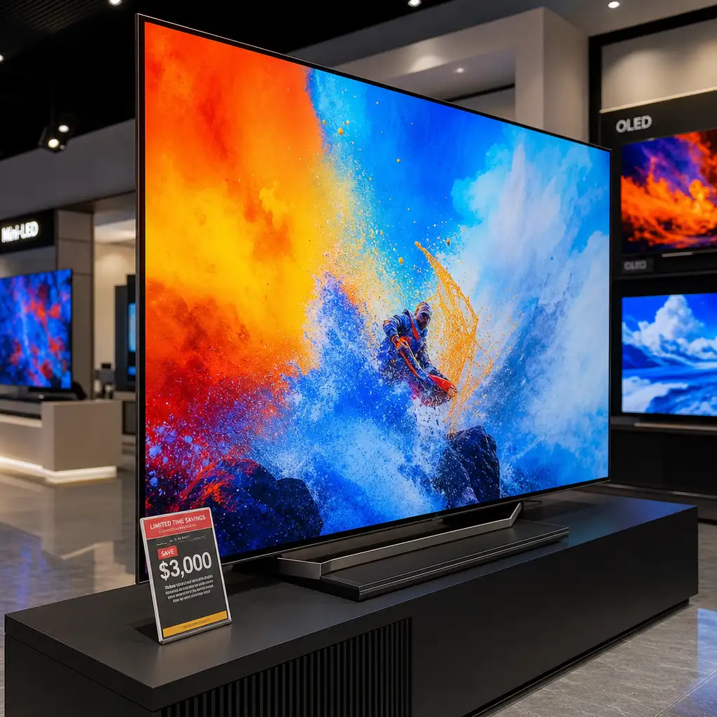 海信UR9上市当天大降价:RGB LED电视先过价格关