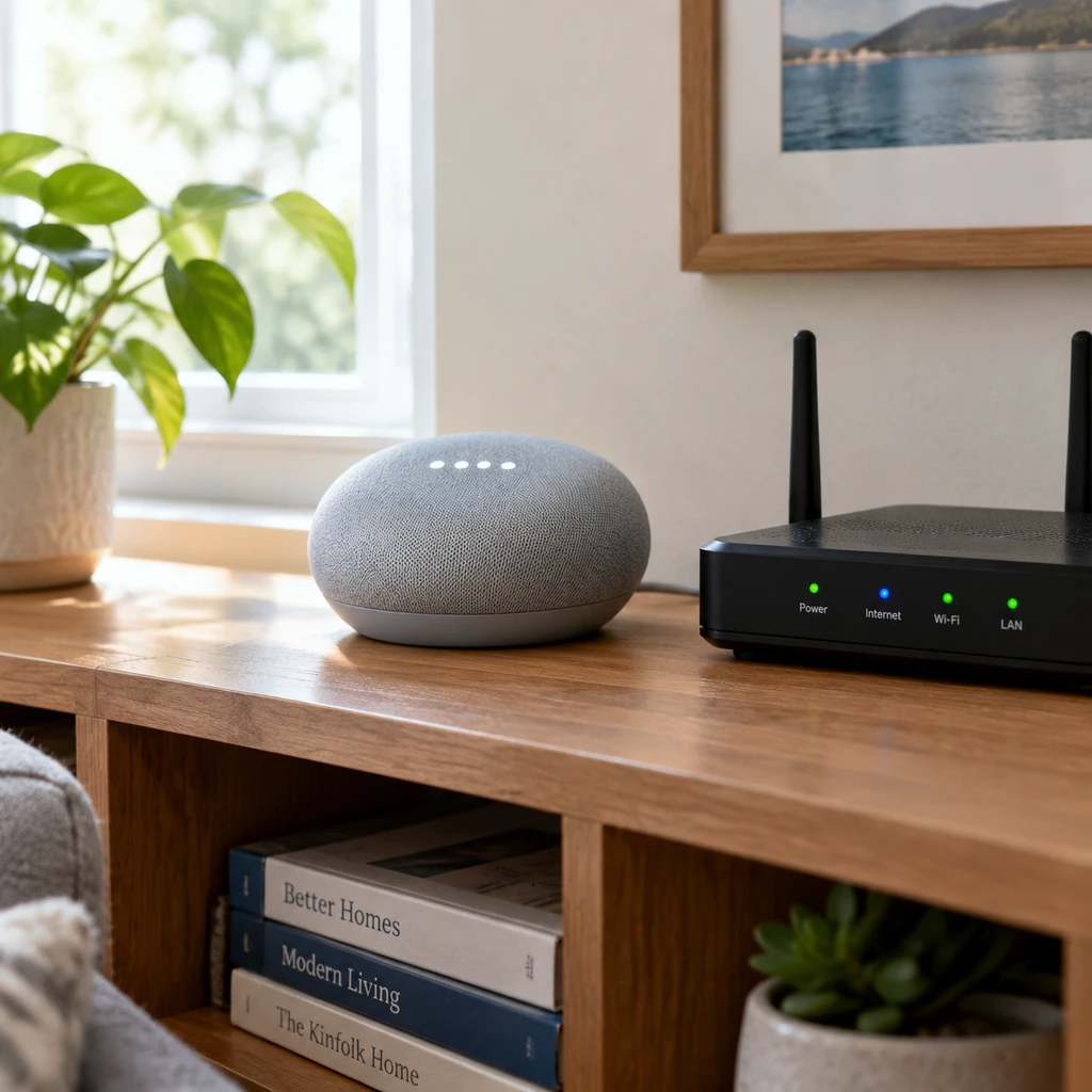 Google Home Speaker (2026) 固件更新死循环,18天偷跑1TB击穿家庭宽带