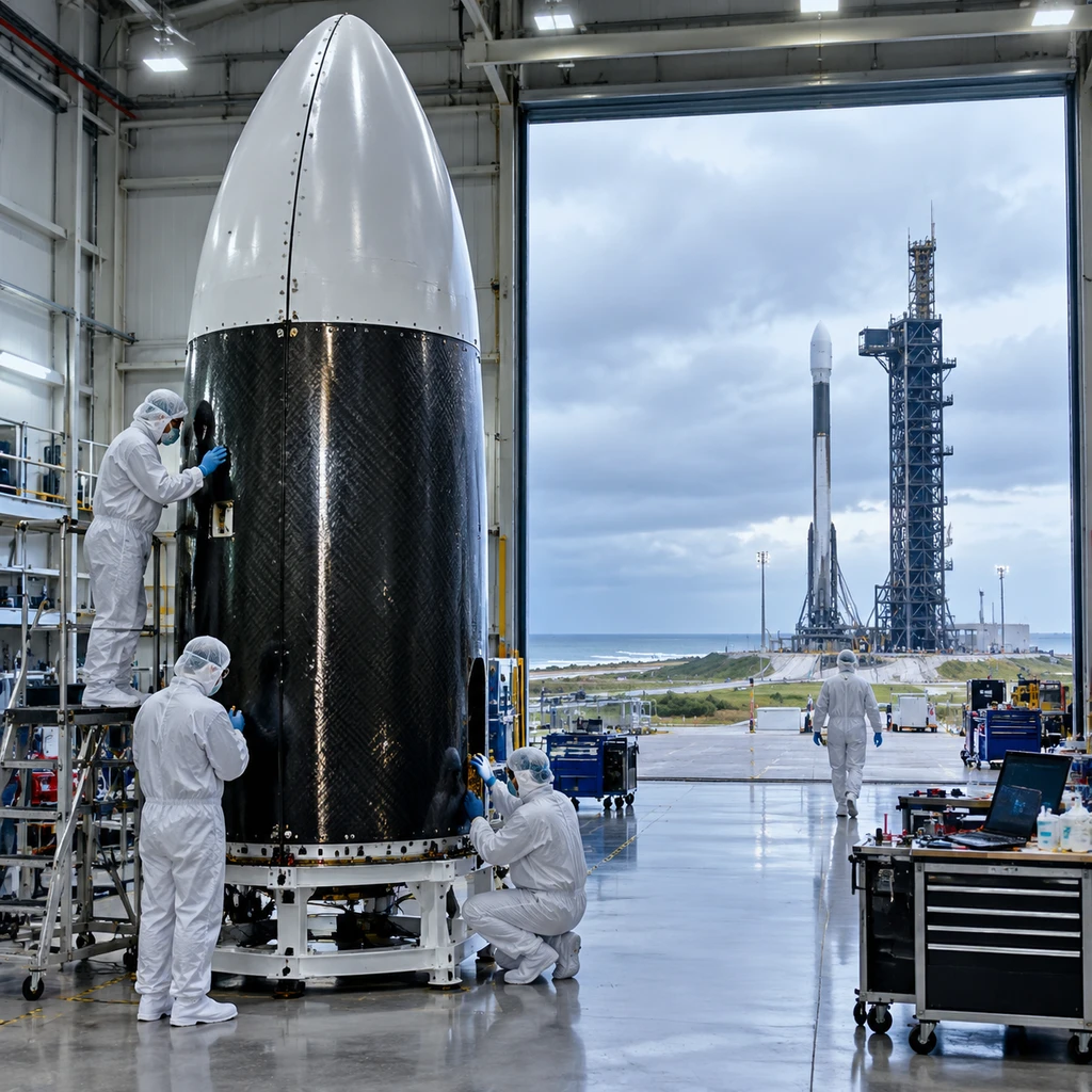SpaceX 关闸猎鹰与年拟起飞 456 次 Starship，美国商业卫星被迫远走印度