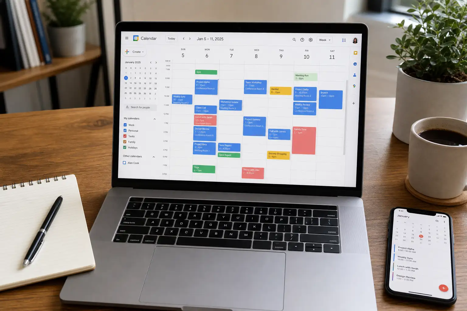 Google Calendar 颜色从 11 个变 24 个:小修补,刺到了真痛点