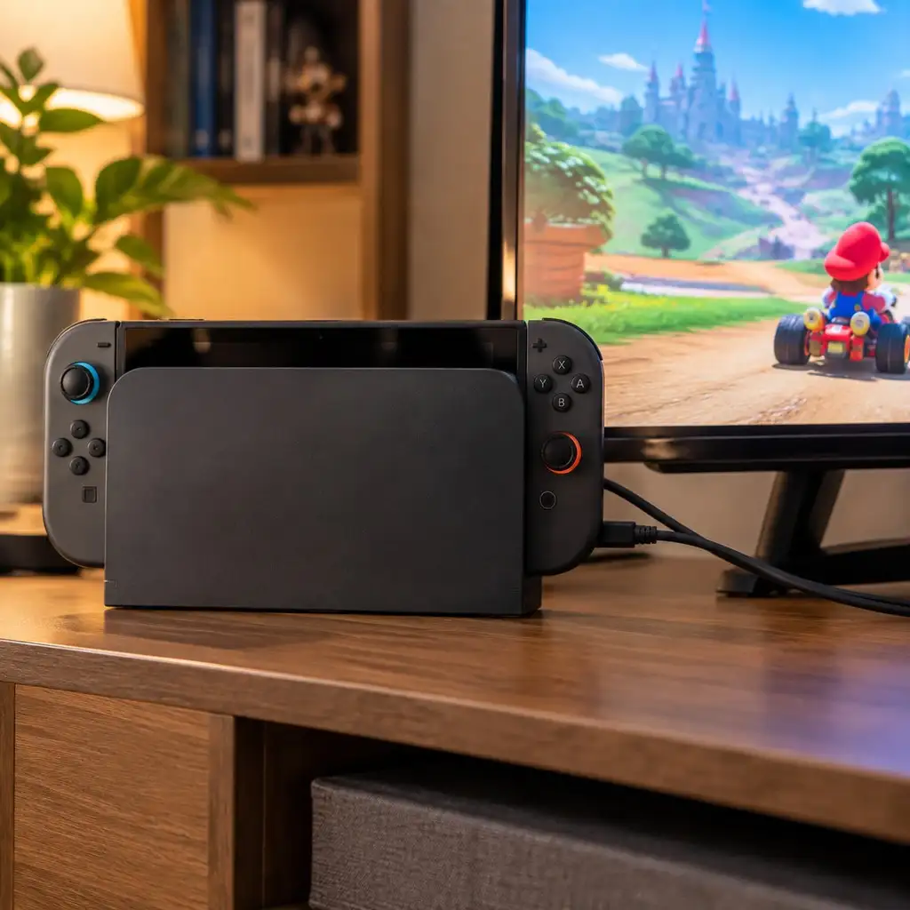 Switch 2电视模式真加了VRR?任天堂自己的文档不认这笔账