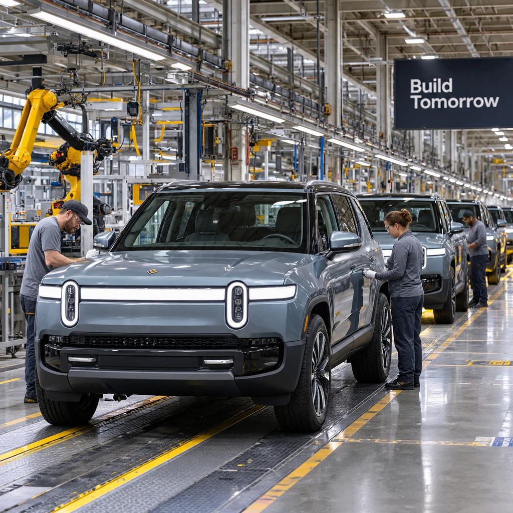Rivian R2单季交付1.92万辆创纪录：低配推迟至2027年，四季度仍有爬坡大考