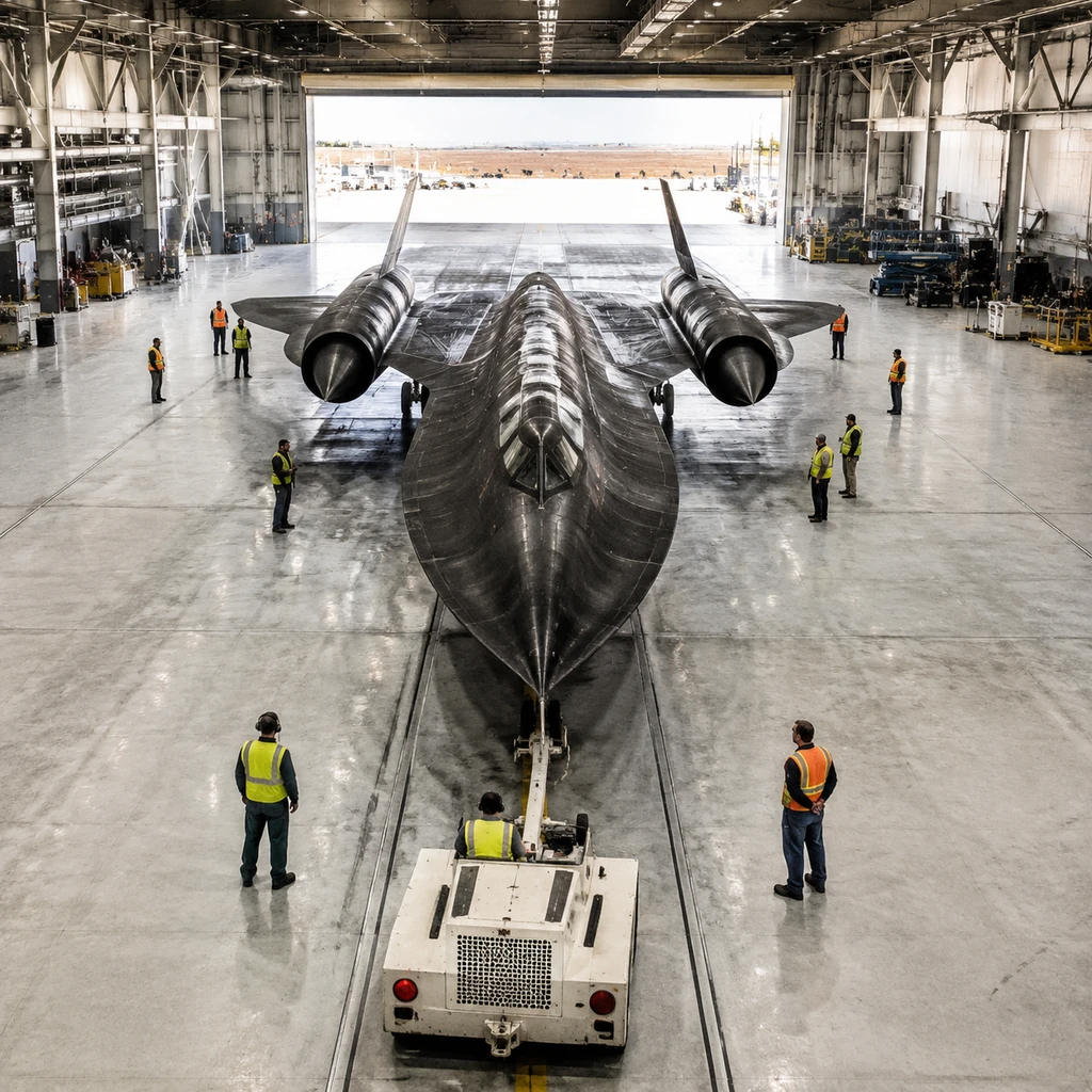 NASA拟重启退役27年的SR-71A黑鸟：6亿美元备件已销毁，豪赌还是工业考古