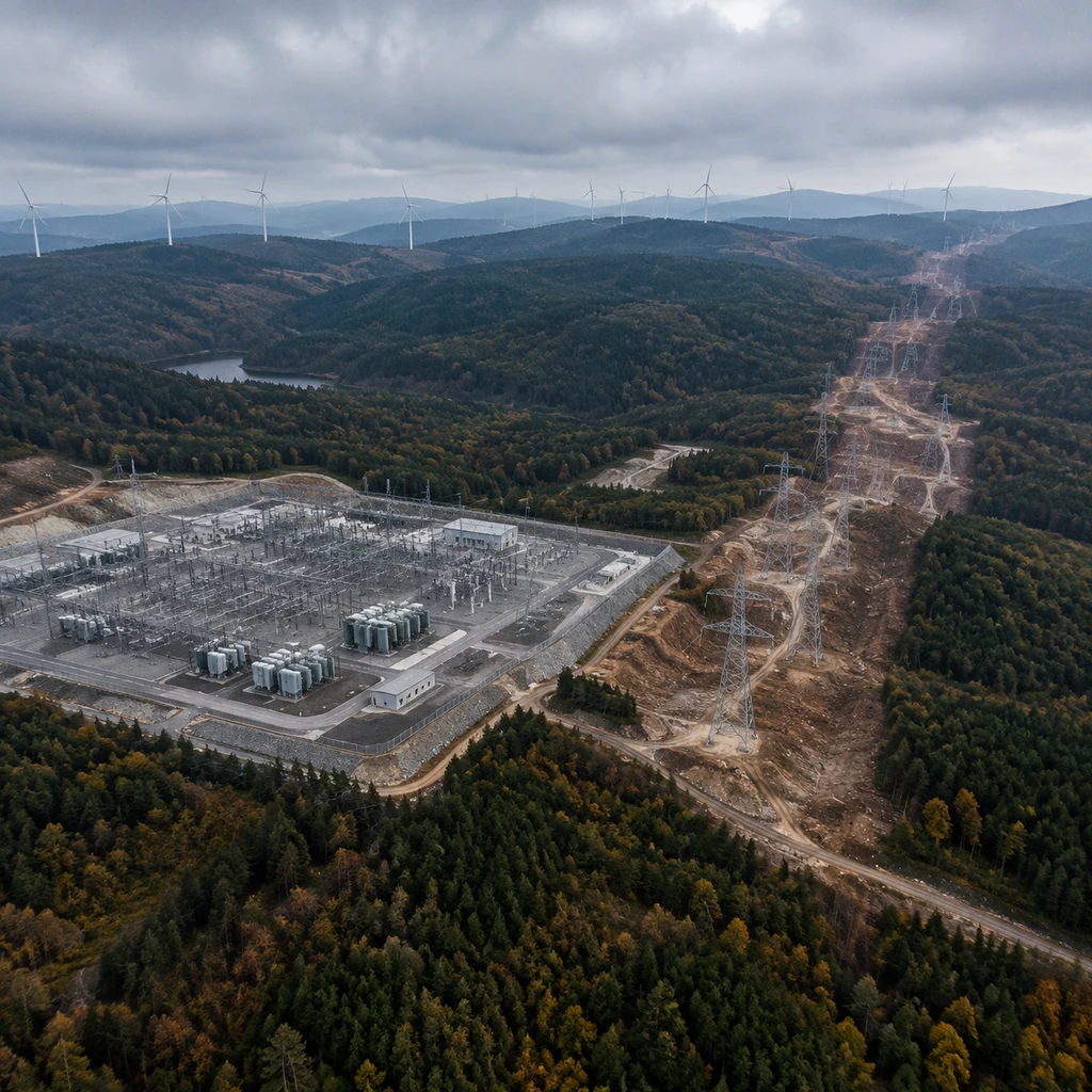 输电走廊与升压站建设直面严峻的土地红线与生态占用